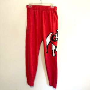 Nike Georgia Bulldogs UGA Men's Fleece Sweatpants Joggers Size Small Red